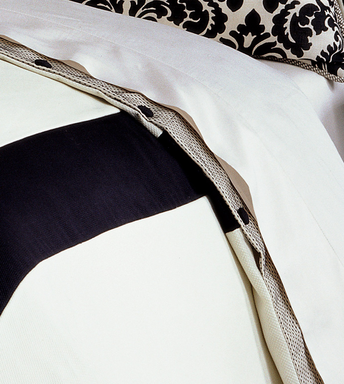 Gaston Ivory Duvet Cover