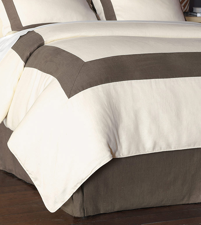 Breeze Pearl/Clay Duvet Cover