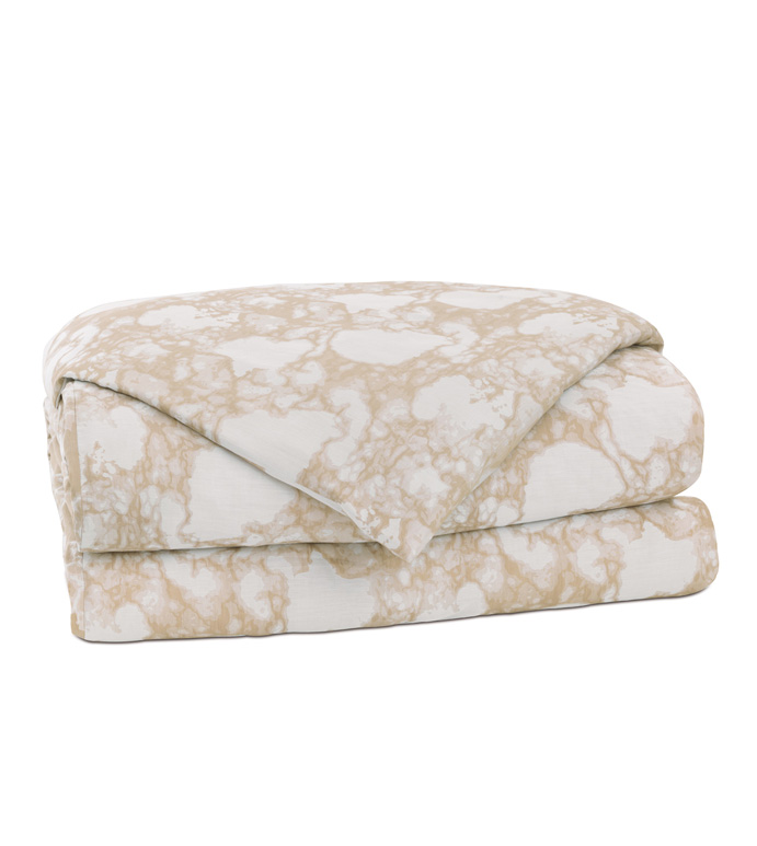 Lagos Sand Queen Duvet Cover