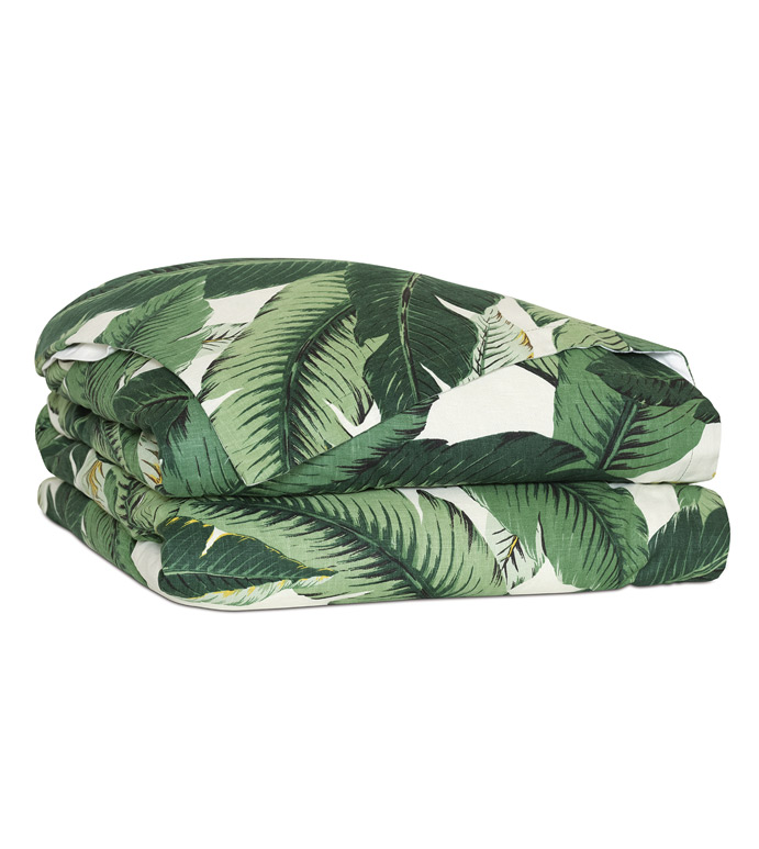 Lanai Palm Duvet Cover