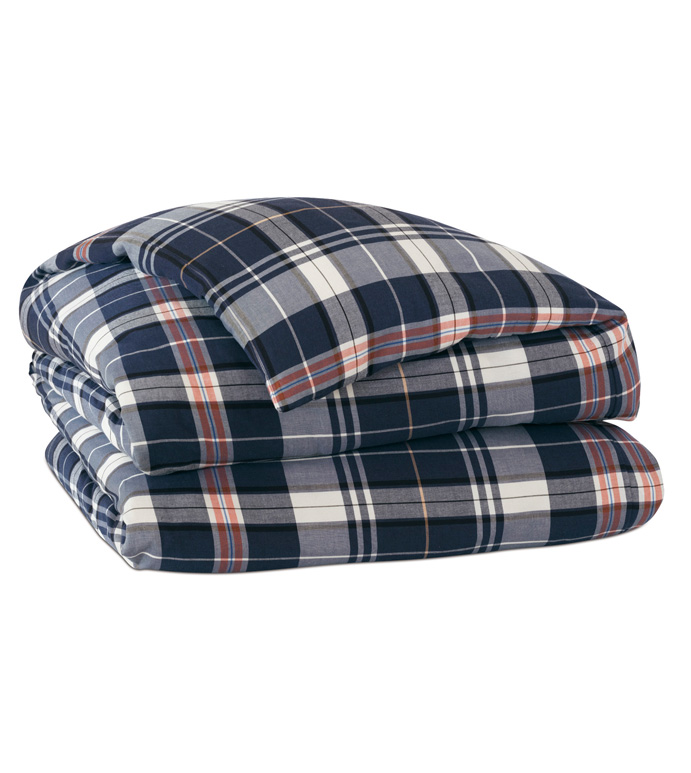 Scout Navy Duvet Cover