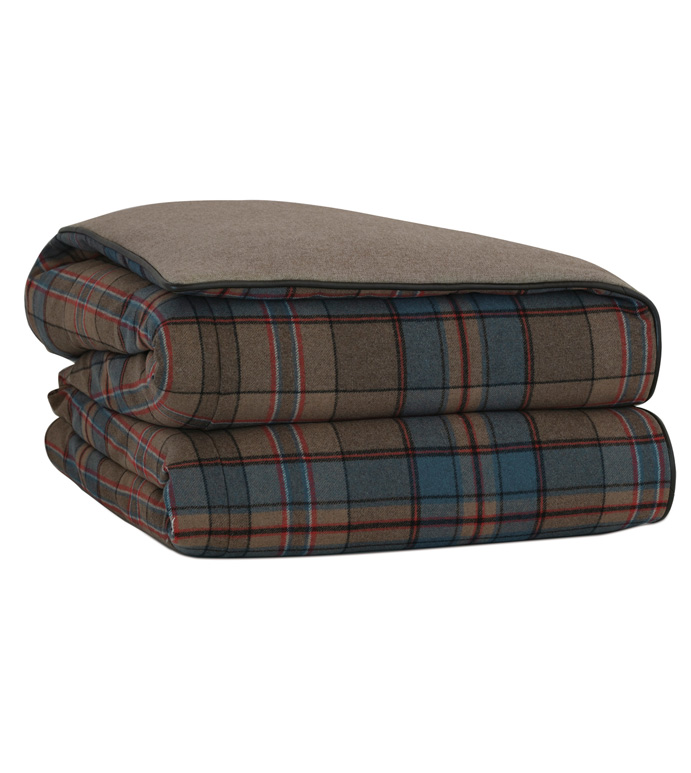 Rudy Wool Plaid Duvet Cover