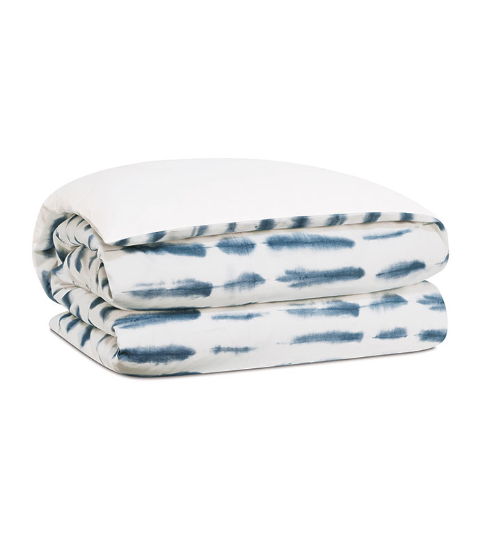 High Tide Shibori Duvet Cover