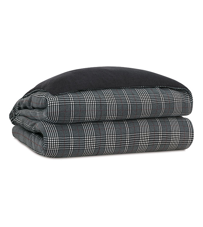 Connery Plaid Duvet Cover