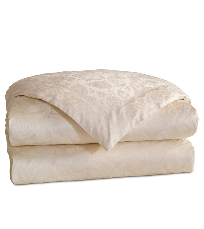 Henna Ecru Duvet Cover