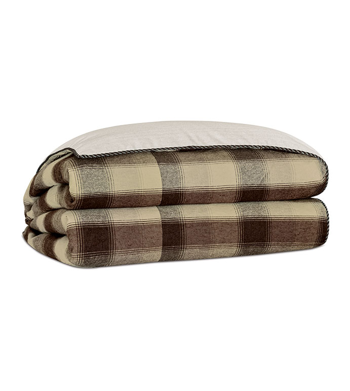 HIGHLAND PLAID DUVET COVER