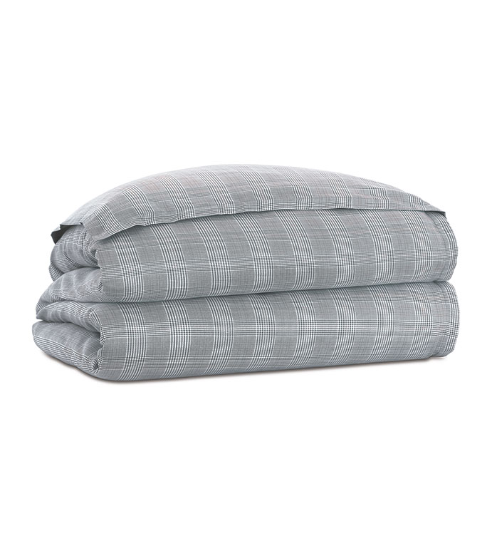 Octavius Plaid Duvet Cover