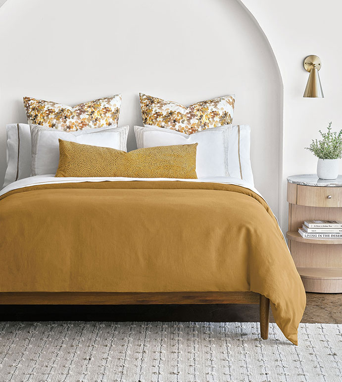Ember Solid Duvet Cover | Eastern Accents