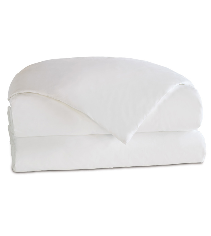 Fresco Luxe White Duvet Cover