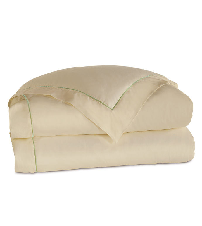 Linea Sable/Aloe Duvet Cover