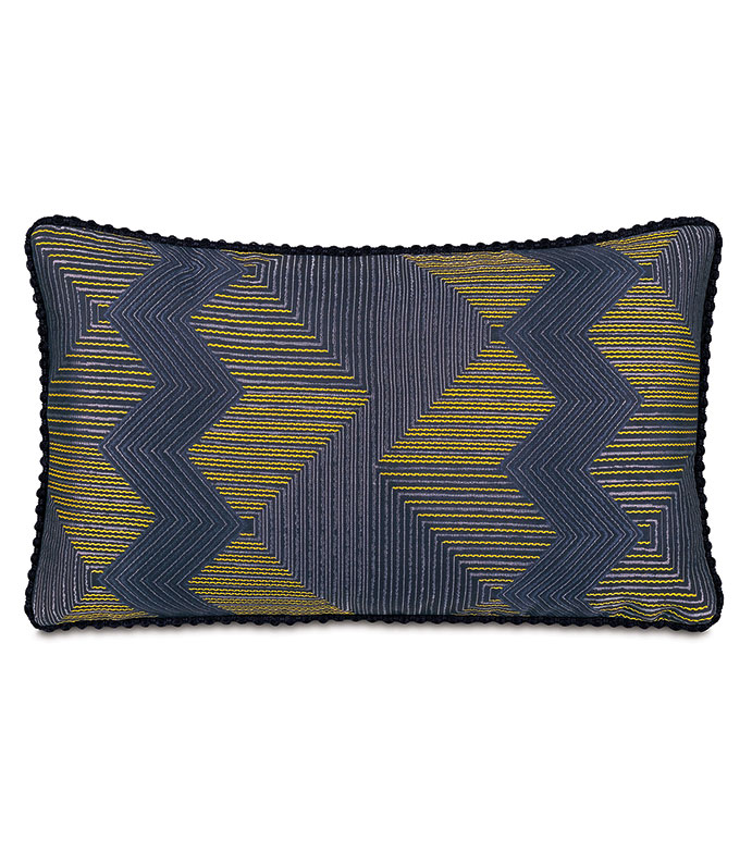 Elektra Geometric Decorative Pillow