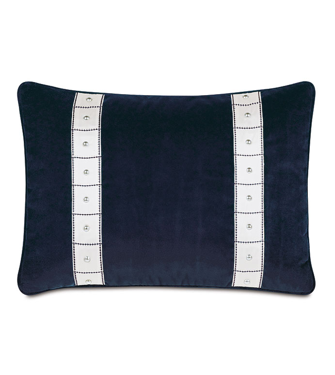 Elektra Nailheads Decorative Pillow