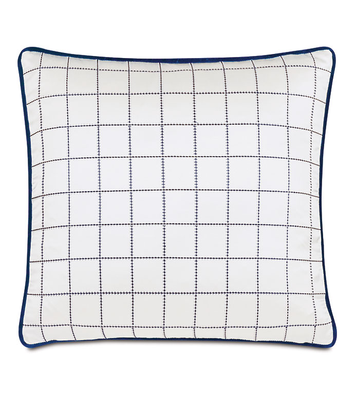 Elektra Embroidered Decorative Pillow