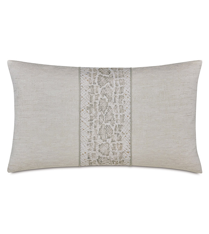 ELISE HANDPAINTED DECORATIVE PILLOW