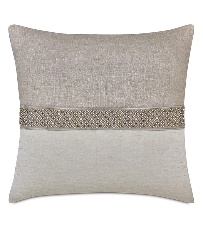 ELISE COLORBLOCK DECORATIVE PILLOW