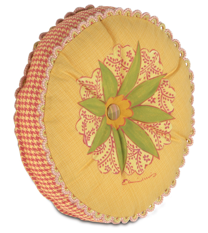 Hand-Painted Emma Tambourine