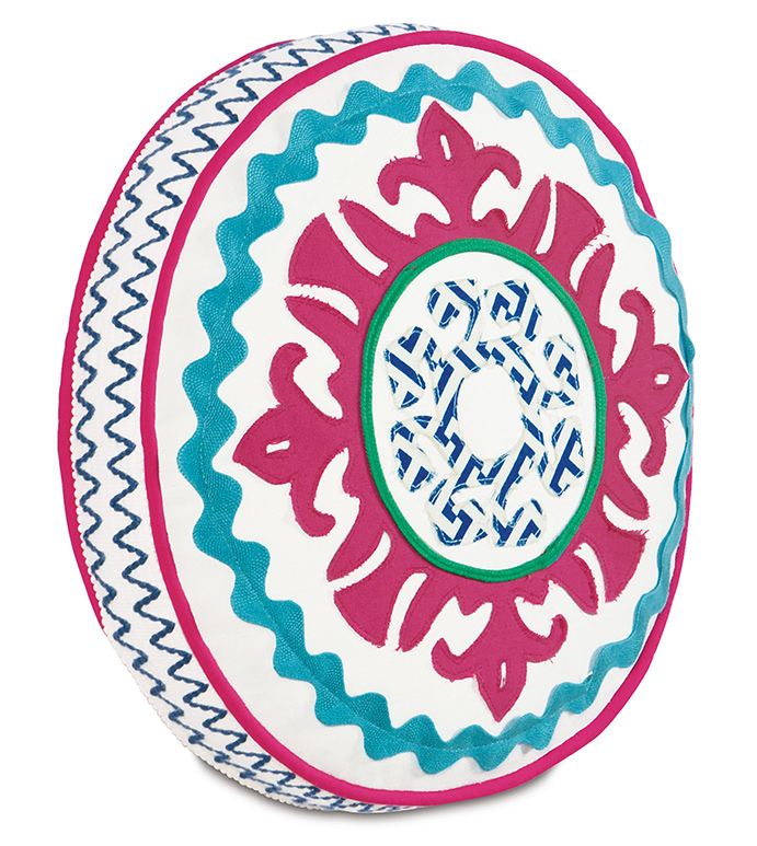 Suzani Preppy Tambourine