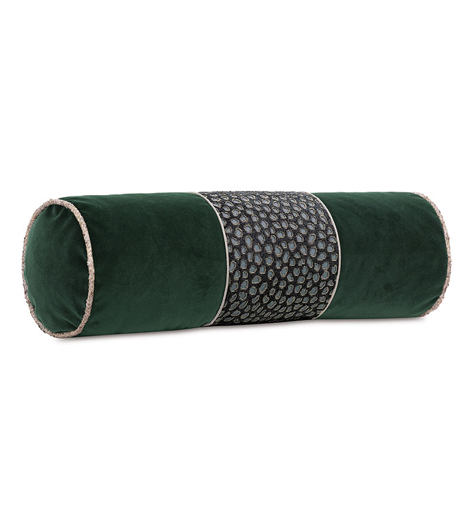 Esmeralda Velvet Bolster