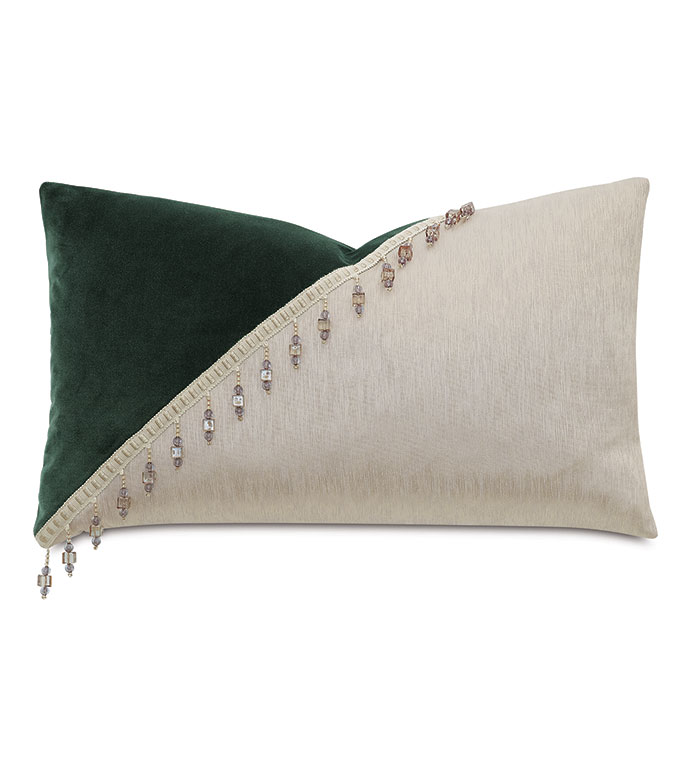 Esmeralda Colorblock Decorative Pillow