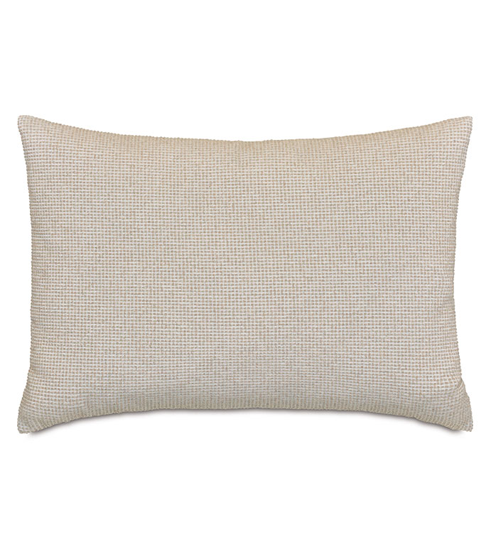 EVELINA TEXTURED DUTCH EURO SHAM