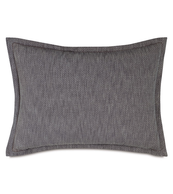 RIVER HERRINGBONE DUTCH EURO SHAM