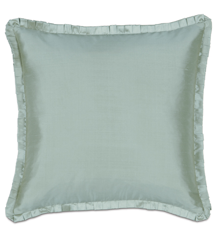 Serico Ocean With Lena Pleat Euro Sham