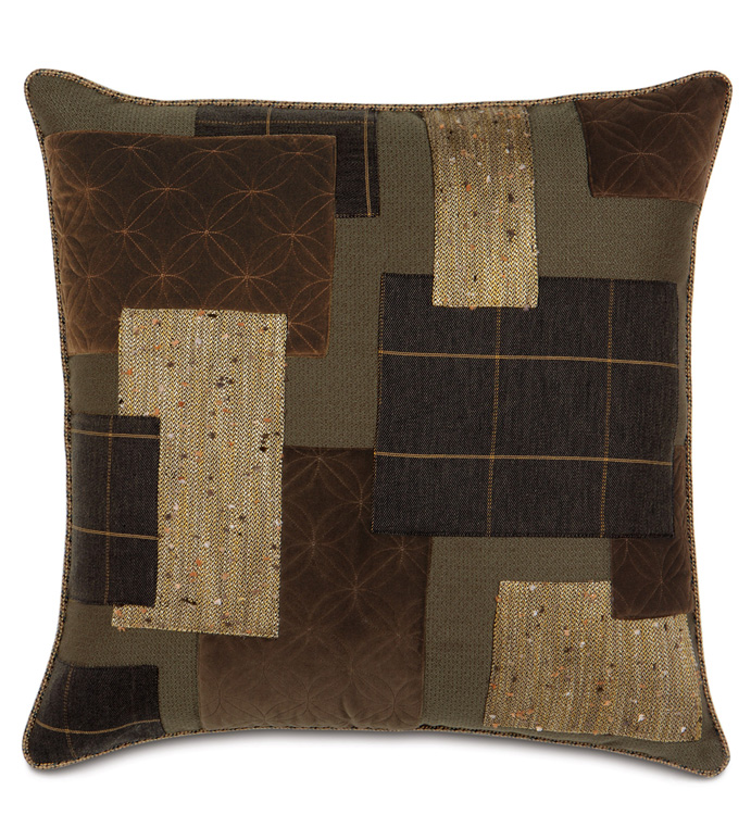 Franklin Night Collage Euro Sham