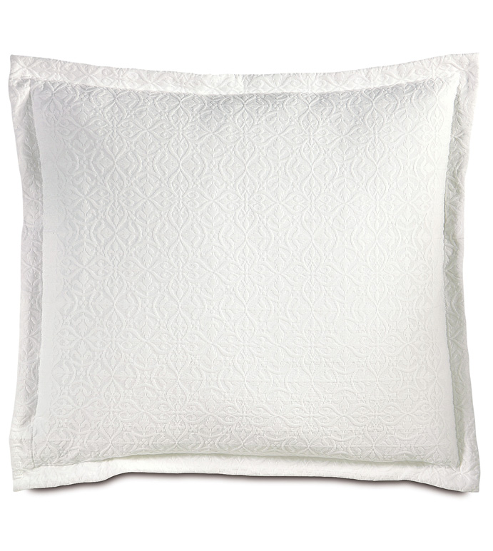 Mea White Euro Sham