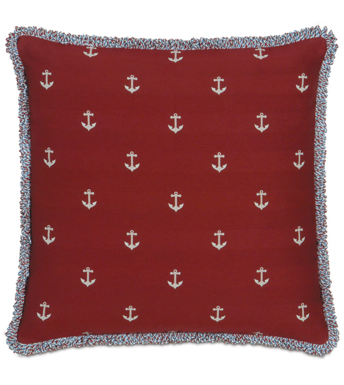 Kedge Scarlet Euro Sham