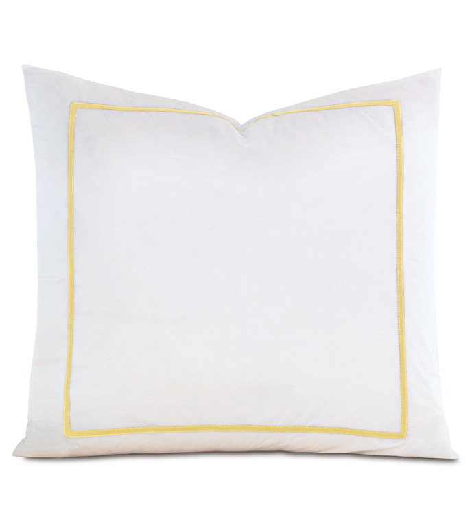Gala Lemon Euro Sham