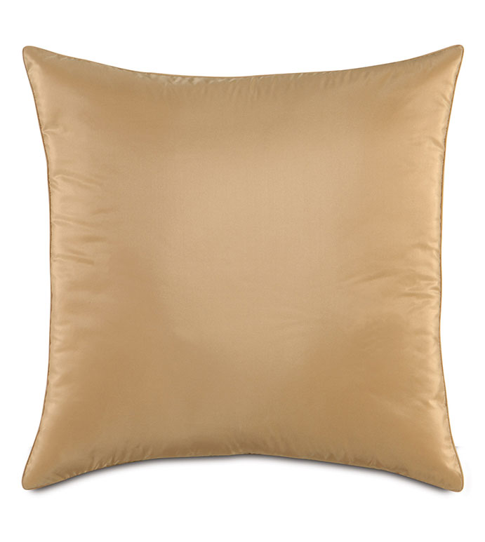 Freda Taffeta Euro Sham in Gold