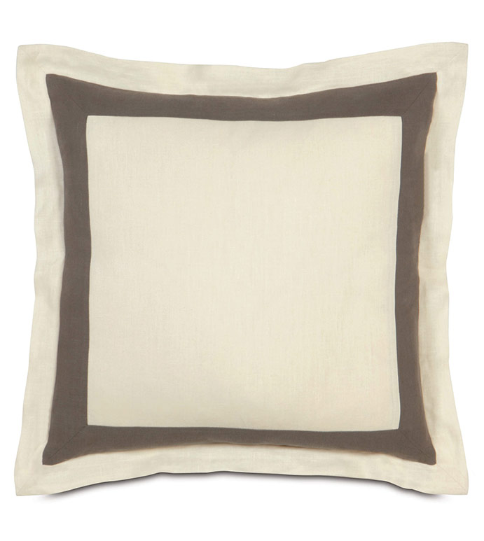 Breeze Pearl/Clay Euro Sham