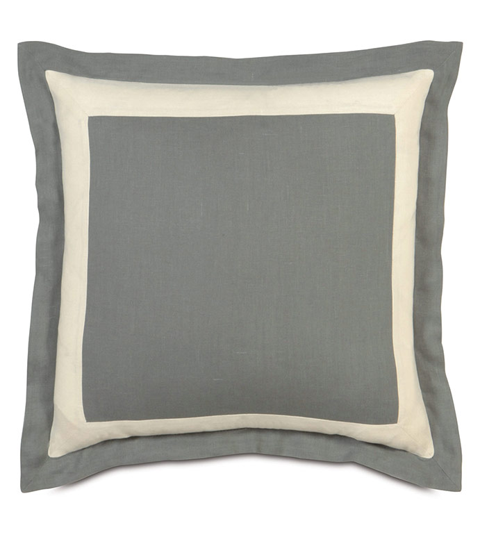 Breeze Slate/Pearl Euro Sham