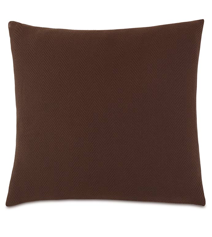 Bozeman Brown Euro Sham