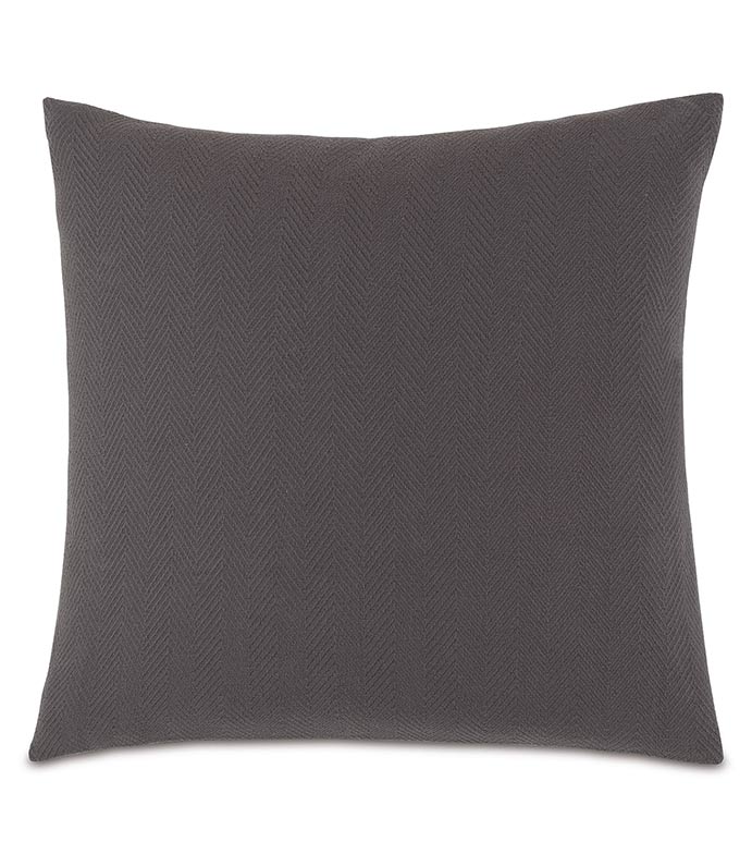 Bozeman Charcoal Euro Sham