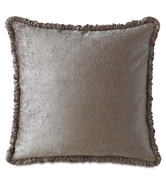 Dermis Taupe Euro Sham