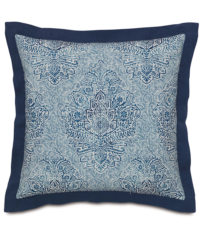 Martinique Sapphire Euro Sham
