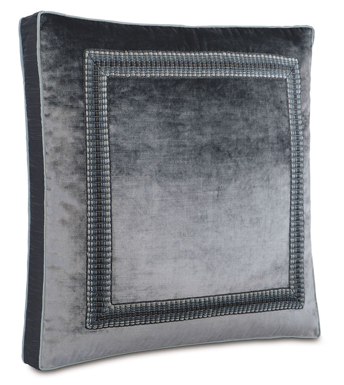 Velda Charcoal Euro Sham