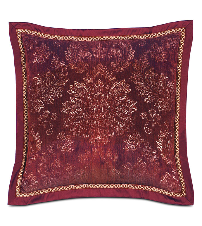 Peele Merlot Euro Sham