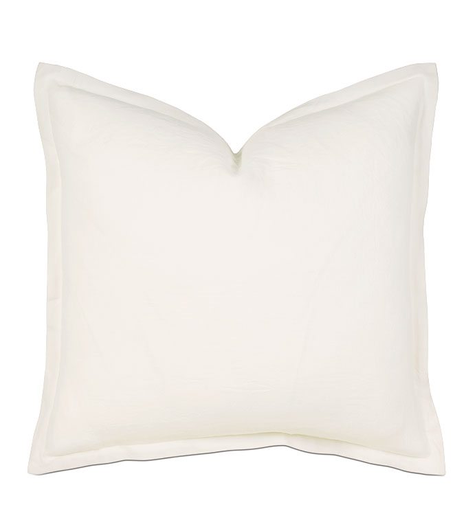 Shiloh Linen Euro Sham in Shell