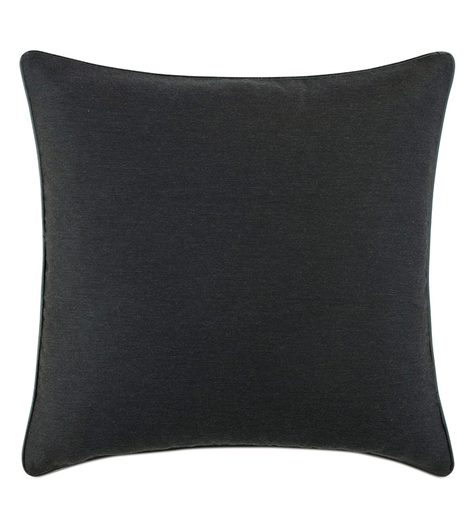 Black euro pillow shams hotsell