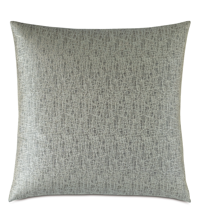 Echo Metallic Euro Sham