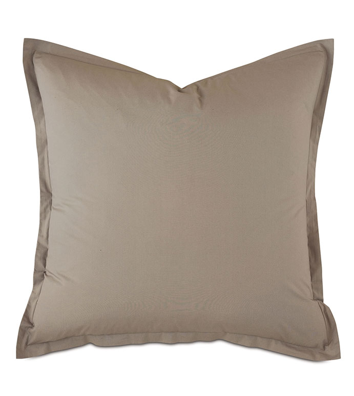 Vail Percale Euro Sham In Fawn