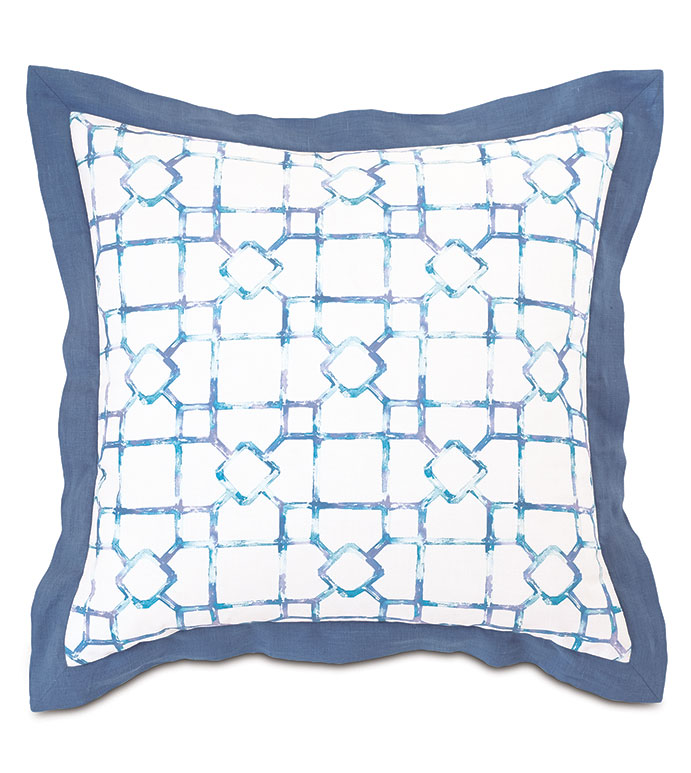 Castaway Lattice Euro Sham