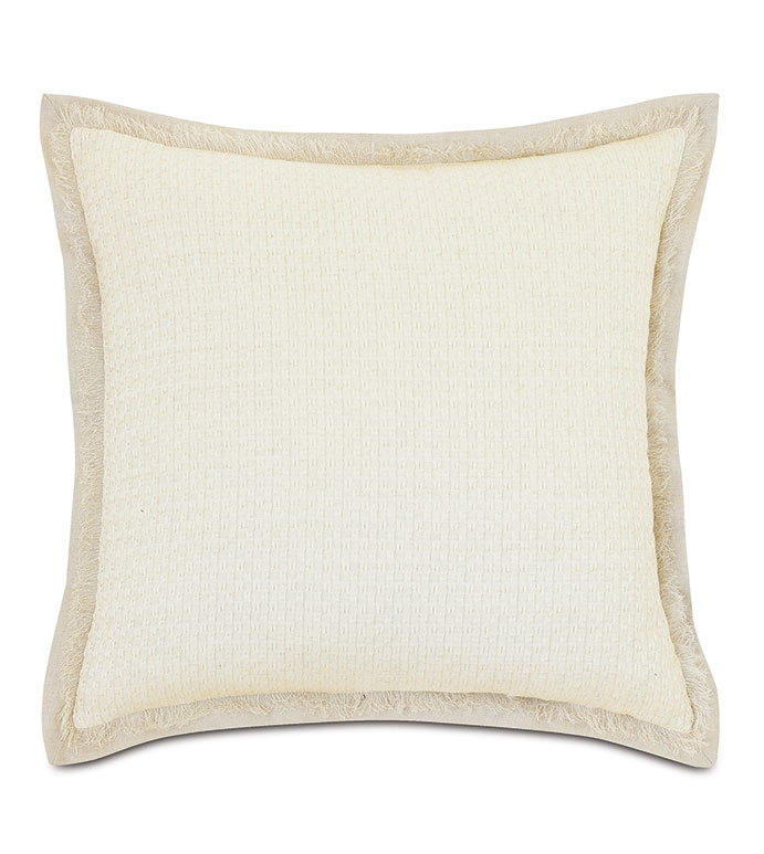 Kimahri Textured Matelasse Euro Sham