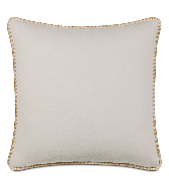 Pattinson Blanket Stitch Euro Sham