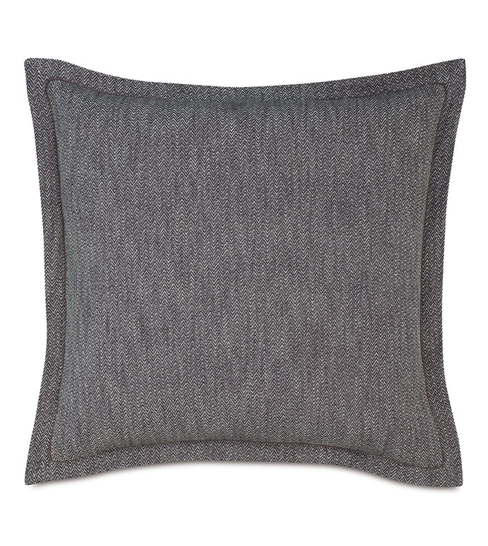 RIVER HERRINGBONE EURO SHAM