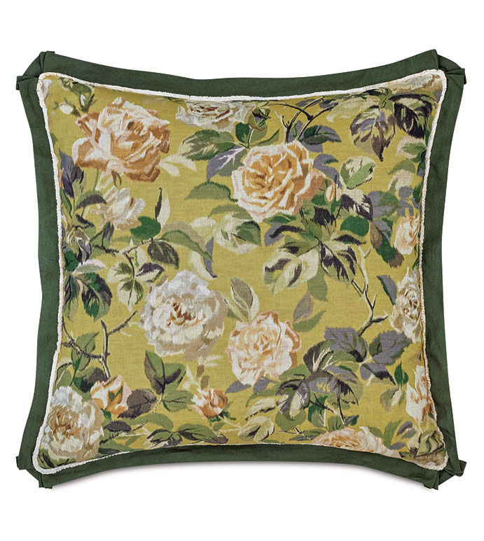 MANDERLEY FLORAL EURO SHAM