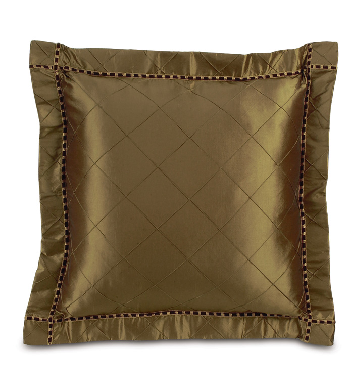 Chester Khaki Euro Sham