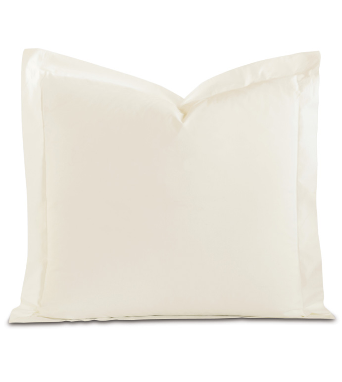 Fresco Luxe Ivory Euro Sham